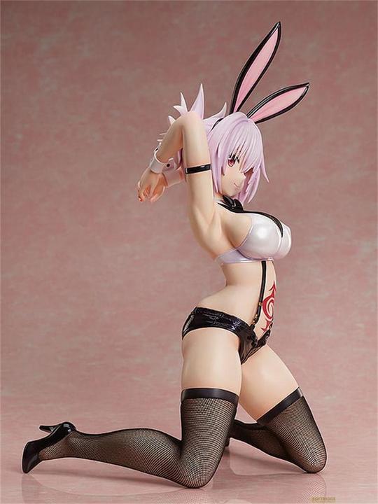 Actual product image FREEing Ayakashi Triangle statuette PVC 1/4 Matsuri Kazamaki: Bunny Ver. 34 cm