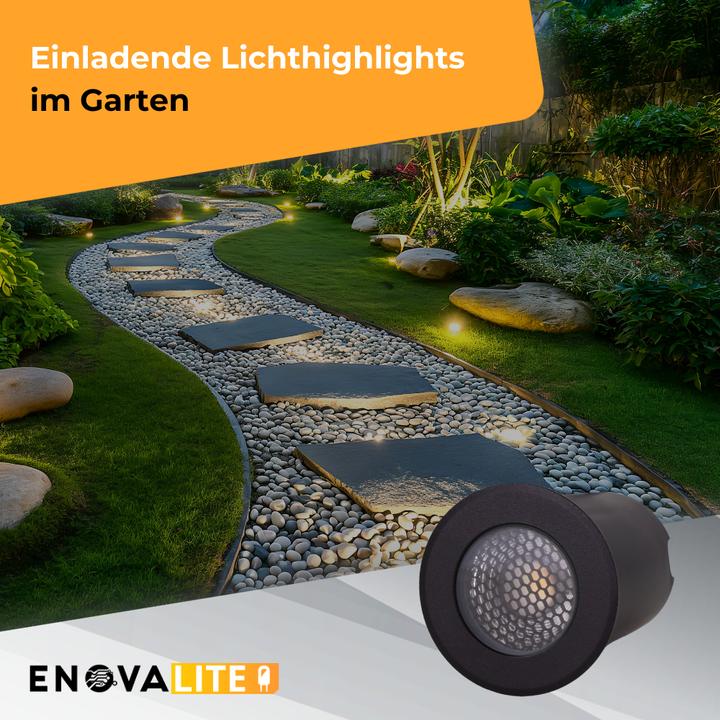 Immagine prodotto Enovalite Faretti da incasso a pavimento a LED (3600 lm, IP67)