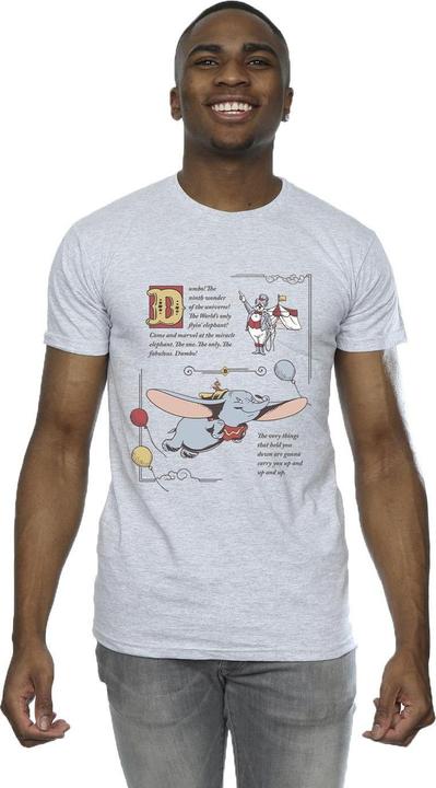 Produktbild Disney Dumbo Story Book Page TShirt (4XL)