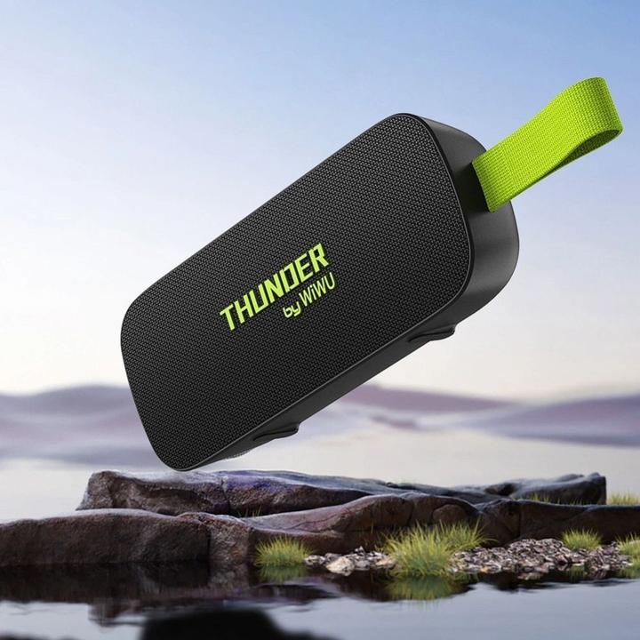 Actual product image Wiwu Bluetooth speakers - Wireless Bluetooth Speaker Thunder H2 (4 h, Battery operated)
