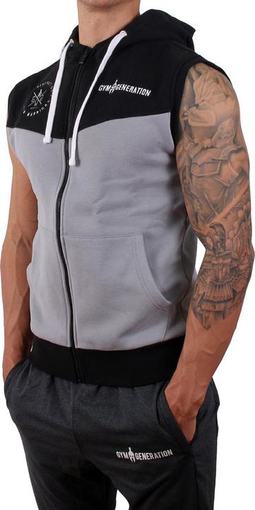 Immagine prodotto Gym Generation Felpa con cappuccio Warriors NERO (M, L)