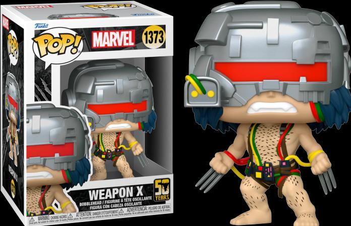 Actual product image Funko WOLVERINE 50EME ANNIV. - POP Marvel N° 1373 - Weapon X