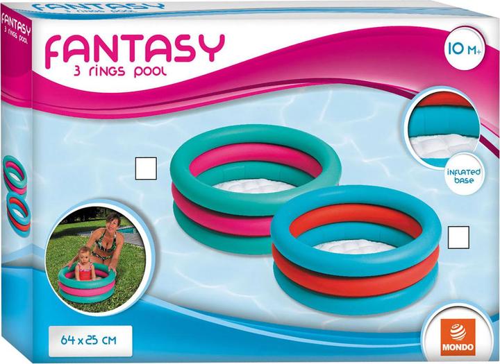 Produktbild Mondo Schwimmbecken mit 3 Ringen