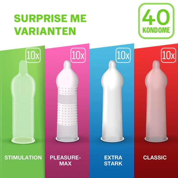 Image du produit Durex Surprise Me Blackbox Mixpack (70 pcs)