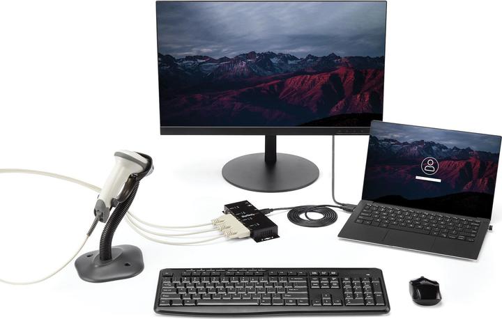 Immagine prodotto StarTech Adattatore Seriale USB A 4 Porte (USB-B, 4 Porti)