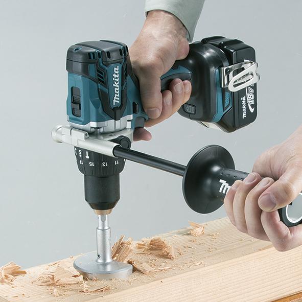 Image du produit Makita Perceuse-visseuse à percussion sans fil DHP458RTJ (Fonctionnement sur batterie)