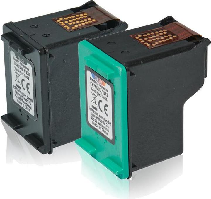 Produktbild Inkadoo Multipack kompatibel zu HP SD449EE / 338+343 enthält 2x Tintenpatrone