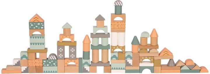 Spielba Wooden bricks 100 pieces