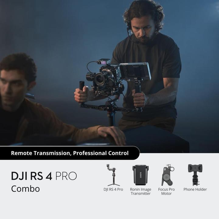 Produktbild DJI RS 4 Pro Combo (Systemkamera, Spiegelreflexkamera, 4.50 kg)