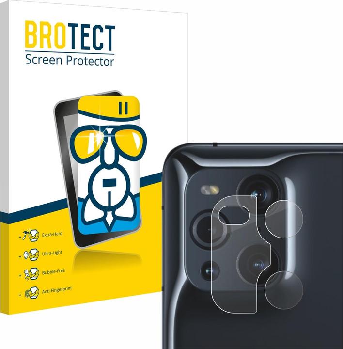 Immagine prodotto BROTECT AirGlass Vetro (1 Pezzo/i, Oppo Find X3 Pro)