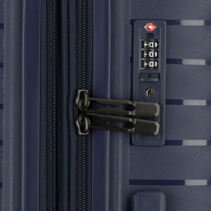 Produktbild D&N Travel Line 4500 4 Rollen Kofferset 3-teilig mit Dehnfalte (205 l, XL (ab 115l))