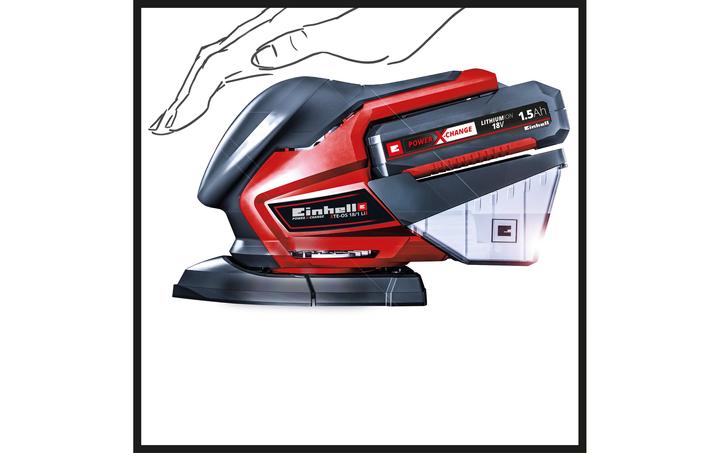 Produktbild Einhell TE-OS 18/150 Li Solo (Multischleifer)