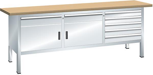 Produktbild Lista Kompaktwerkbank, Tiefe 700 mm (200 cm, 70 cm)