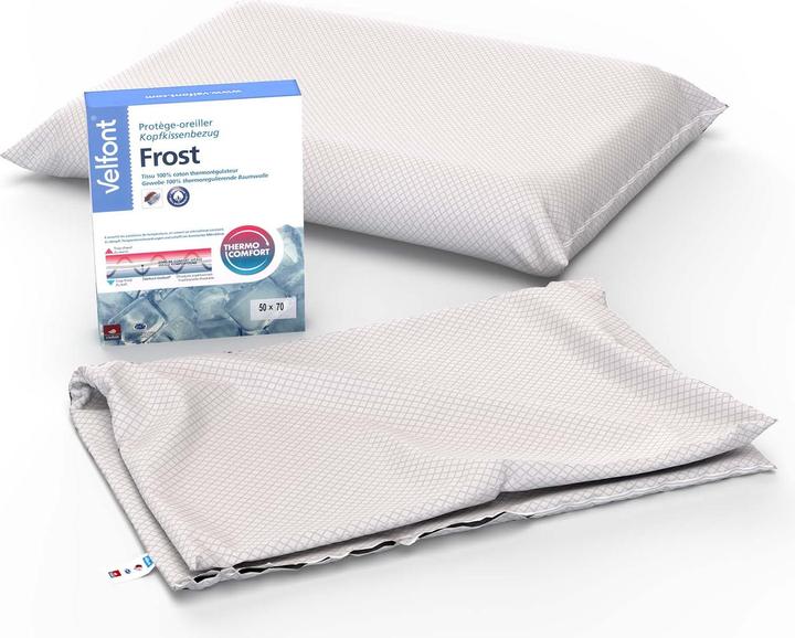 Produktbild Velfont Frost Thermoregulierende Kissenhülle (Kopfkissenbezug, 40 x 70 cm)
