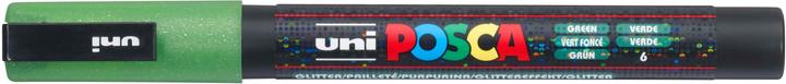 Actual product image Posca Fine Marker PC-3M (Glitter Green, 1.30 mm, 1 x)