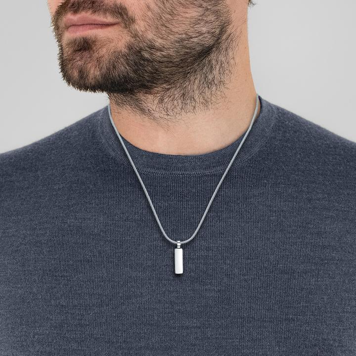 Image du produit True Rebels Hommes Acier inoxydable Argent 55,0 cm - 34138 (Acier inoxydable, 55 cm)