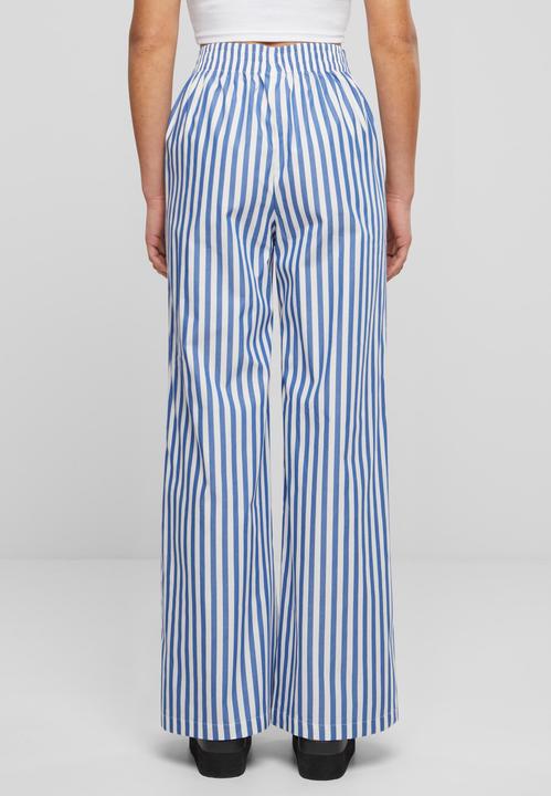 Actual product image Urban Classics Ladies Striped Loose Pants - 137881 (XS)