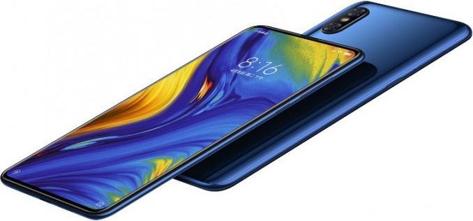 Actual product image Xiaomi Mi Mix 3 (128 GB, Sapphire blue, 6.39", Dual SIM, 12 Mpx, 4G)