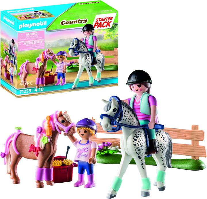 Actual product image Playmobil 71259 Starter Pack Horse Care (71259, Playmobil Country)