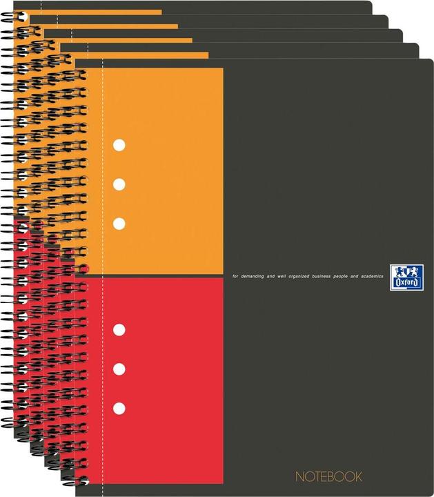 Produktbild Oxford Notizbuch International Notebook (A5, Kariert)