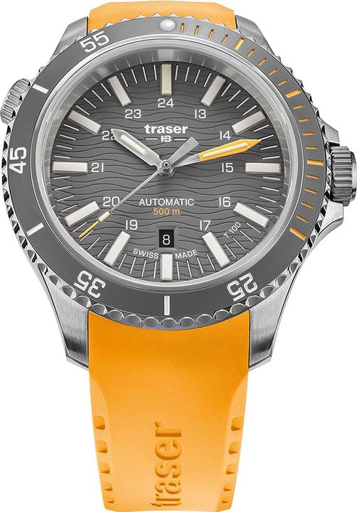 Image du produit Traser H3 110331 P67 Diver automatique T100 Grey 46mm 50ATM (46 mm)