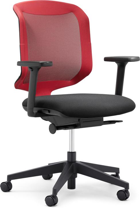 Giroflex 434-3019-C2G Rot mit Armlehnen