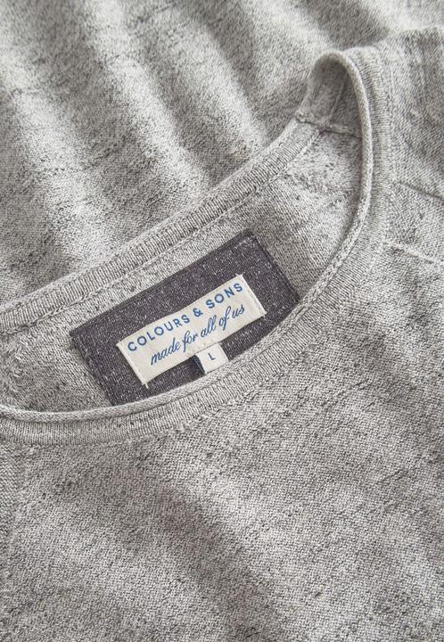 Actual product image Colours & Sons Roundneck slub jumper (S)