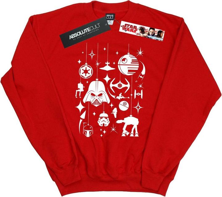 Star Wars Christmas Decorations Sweatshirt (XL)