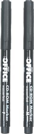 Actual product image Herlitz CD/DVD Marker (Black, 1 x)