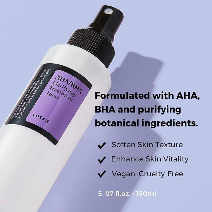 Image du produit Cosrx AHA/BHA Clarifying Treatment Toner (Lotion tonique, 150 ml)
