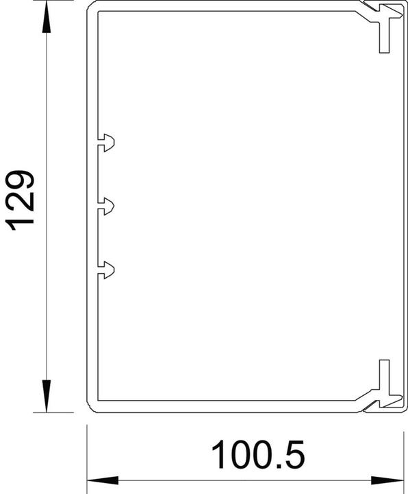Actual product image OBO Bettermann Ceiling duct (Duct, 200 cm)