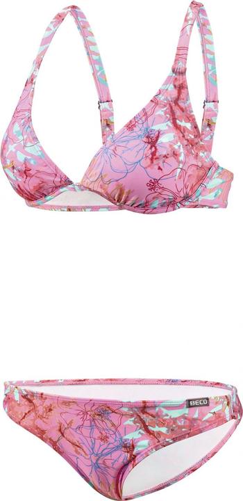 Beco Beermann GmbH Bikini C-Cup Standard | rose/bunt | 42 (42)