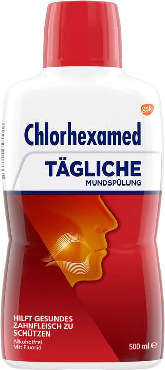 Produktbild Chlorhexamed Tägliche Mundspülung, 500 ml SPL (Mundspülung)