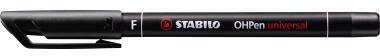 Actual product image STABILO OHPen universal foil pen permanent (Black, 0.70 mm, 1 x)