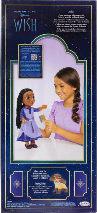 Immagine prodotto Jakks Pacific Disney WISH - Bambola Asha Core Grande Avventura (38 cm) (228424)