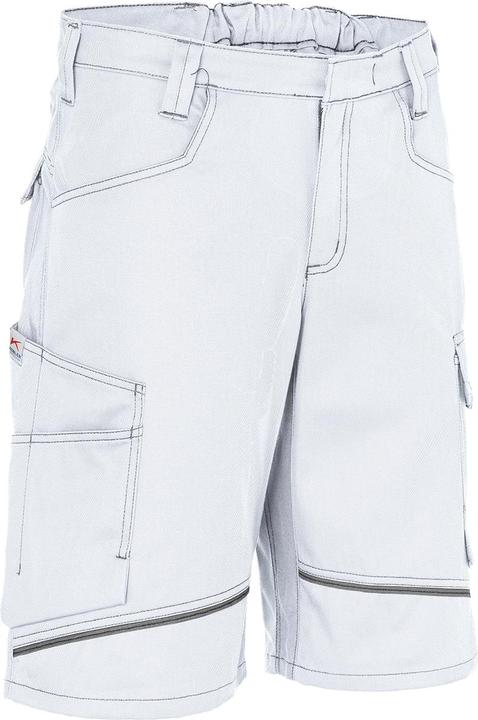 Kübler Shorts ICONIQ cotton weiss/anthrazit Form 2440 Grösse 62 (62)