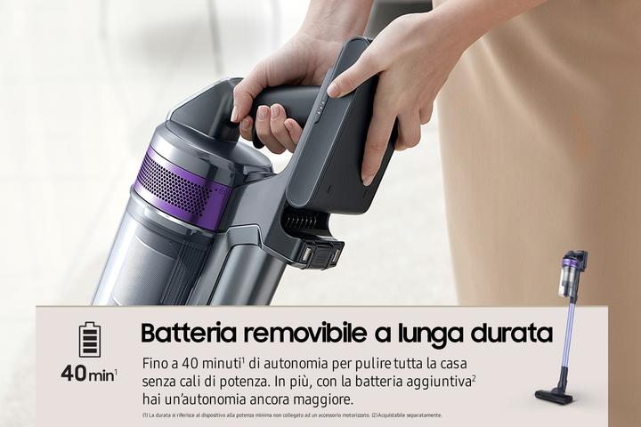 Actual product image Samsung VS15A6031R4 Bagless 0.8 L Black