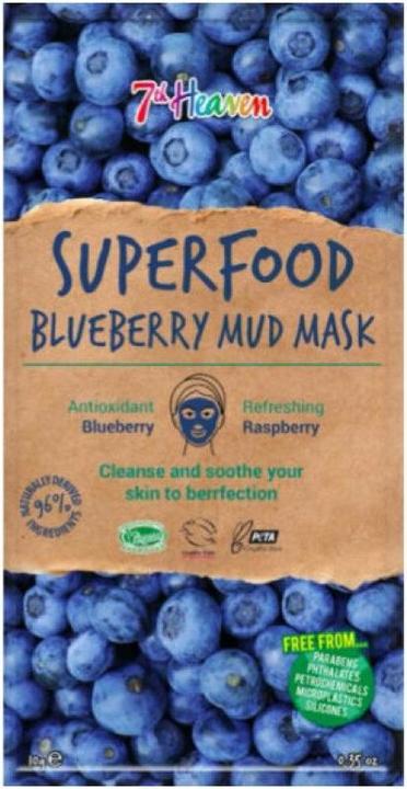 Produktbild 7th Heaven Montagne Jeunesse Superfood Heidelbeer-Schlamm-Maske 10g
