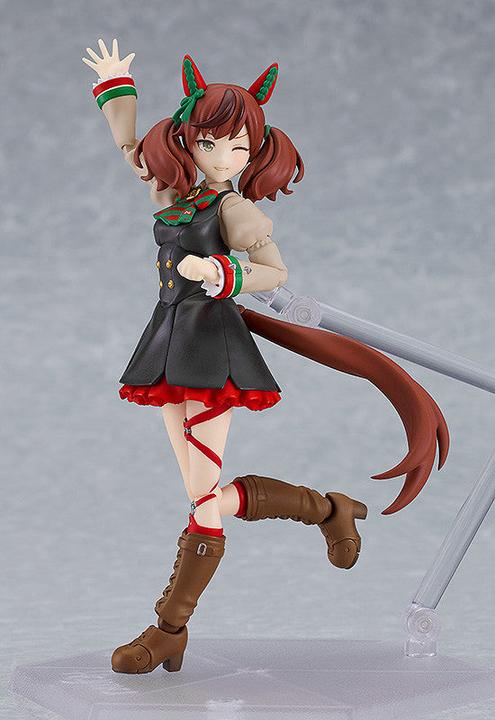 Actual product image Max Factory Uma Musume Pretty Derby Figma Action Figure Umamusume: Pretty Derby Nice Nature 14 cm