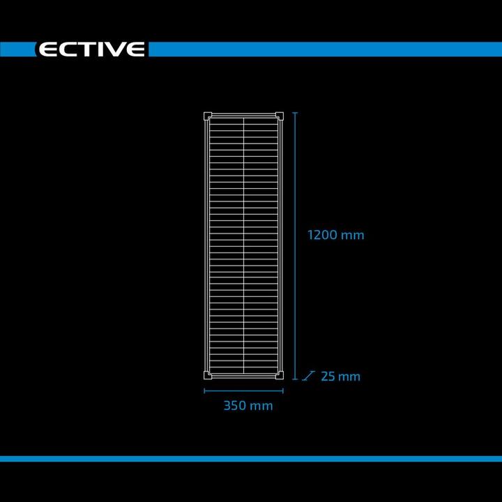 Image du produit Ective SSP 80 bardeau léger Panneau solaire monocristallin 80W (80 W, 2.09 kg)