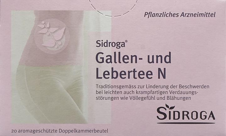 Produktbild Sidroga Gallen & Leber Tee Beutel (87 g)