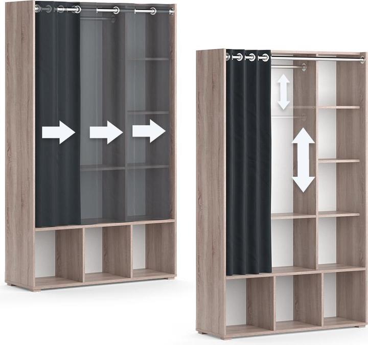 Actual product image Vicco Luigi (106 x 38 x 178 cm)