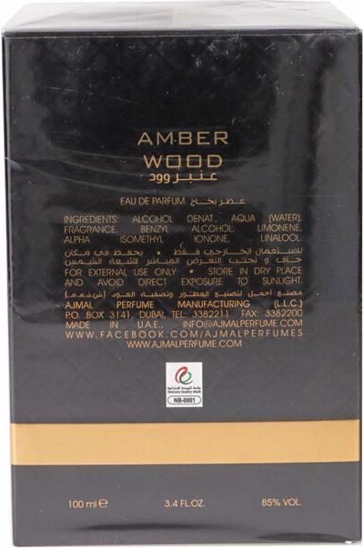 Actual product image Ajmal Amber Wood (Eau de parfum, 100 ml)