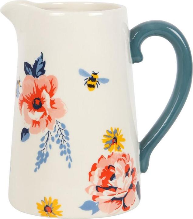 Produktbild Something Different Beeutiful Floral KeramikBlumenkanne