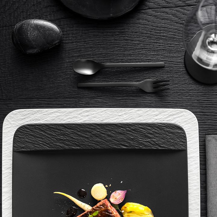 Image du produit Villeroy & Boch Plat de service carré/assiette gourmet Manufacture Rock blanc