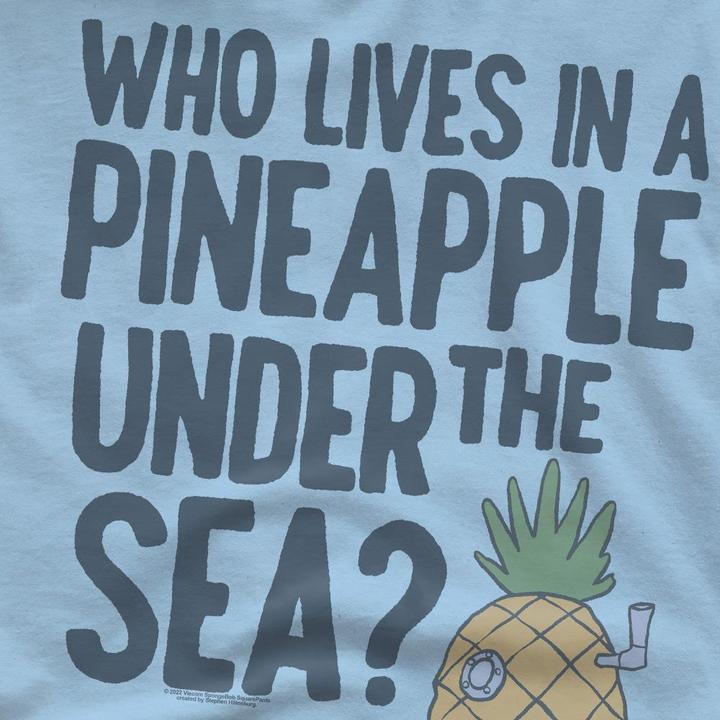 Immagine prodotto Spongebob Squarepants Pineapple Under The Sea Maglietta Uomo (M)
