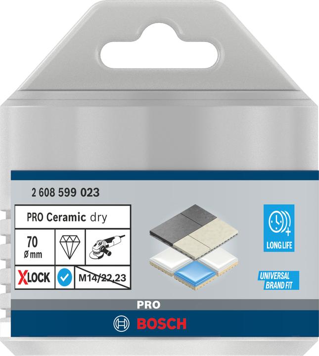 Produktbild Bosch Professional Zubehör PRO Core Cutter dry X-Lock, 70 x 35 mm (70 Millimeter)