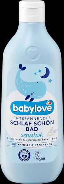 Produktbild dm babylove Badezusatz Entspannendes Schlaf schön Bad sensitive