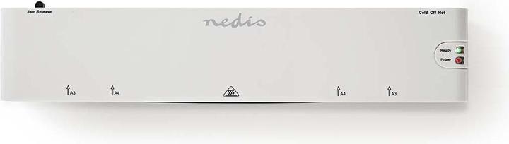 Actual product image Nedis Laminator - Hot and Cold - A3 size - Warms up in 4 to 6 minutes - Ready L (75 - 125 µm, A3)