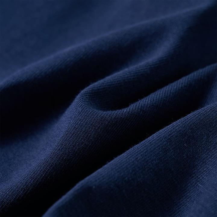 Immagine prodotto VidaXL Camicia da bambino a maniche lunghe blu navy 128,Materiale: 95 % cotone (128)